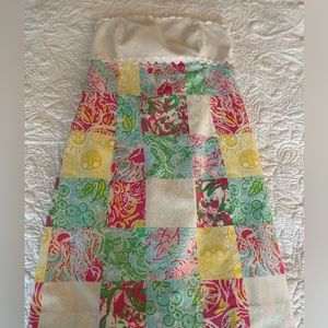 Lilly Pulitzer Strapless Dress; Size 6